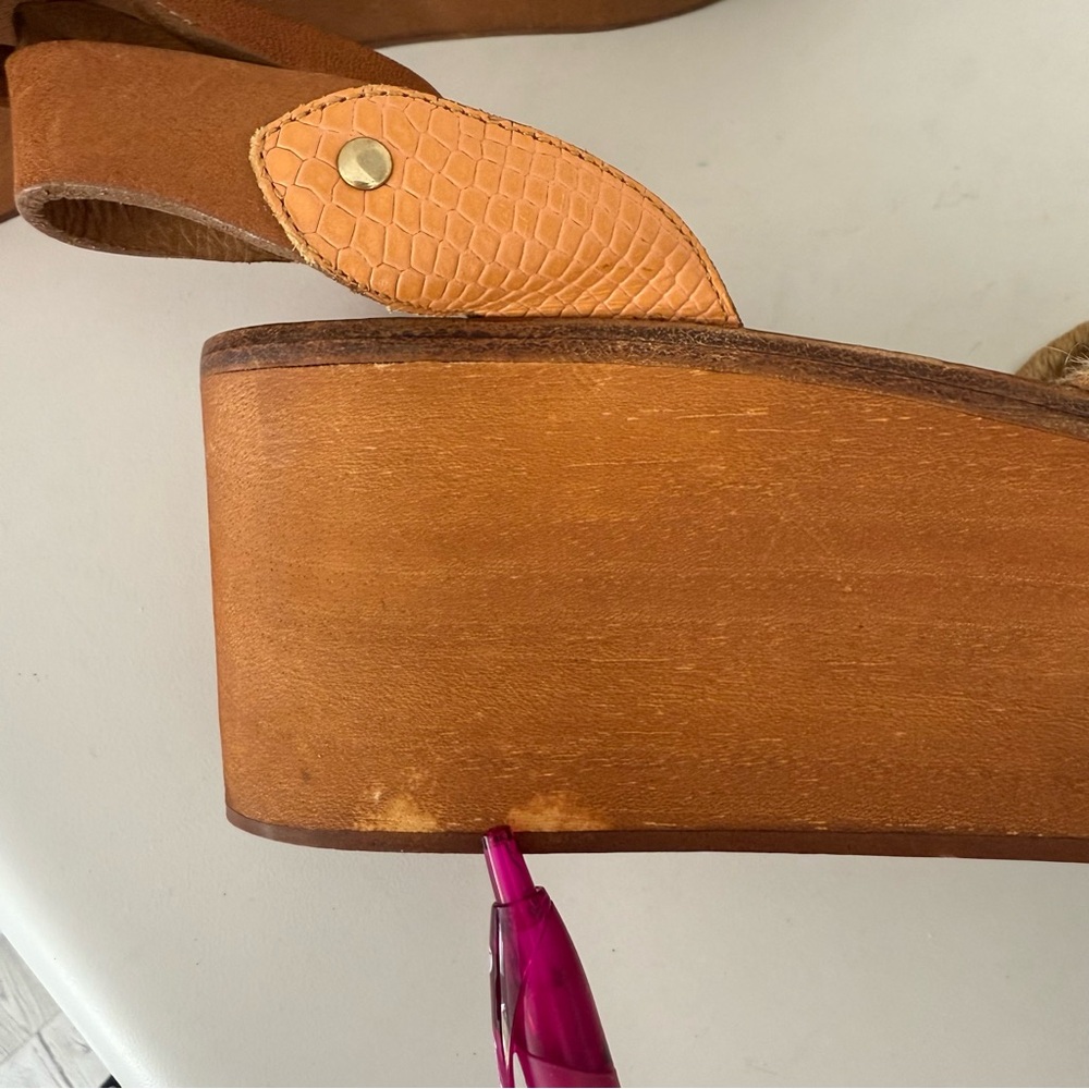 Isabel Marant Étoile Zia Wooden Platform Rope Sandals EU 39 - Picture 10 of 10